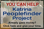 Katrina PeopleFinder Project