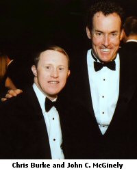 Chris Burke and John C. McGinely