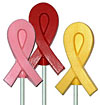 Chocolate Awareness Ribbns