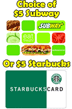 Subway & Starbucks