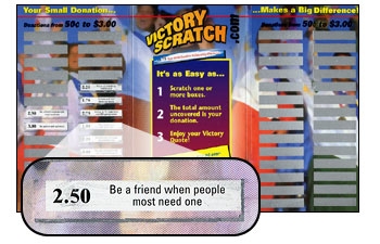 Victory Scratch Cards